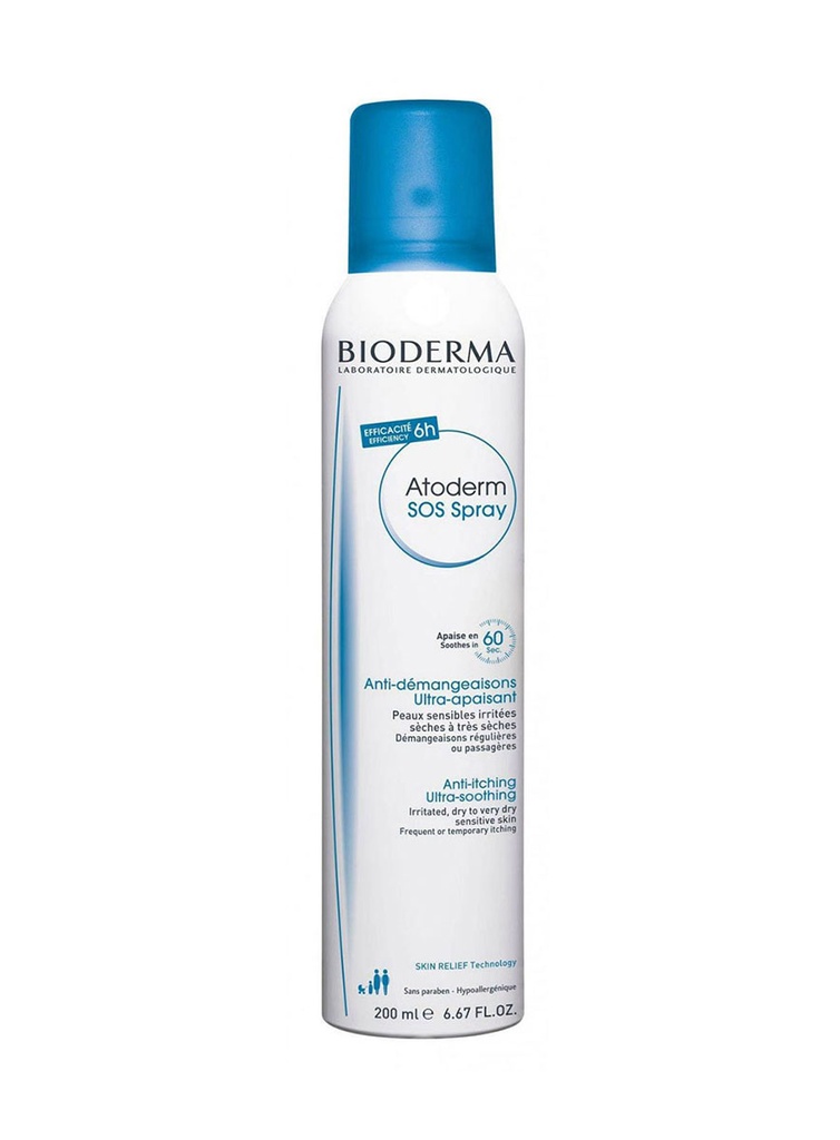 Atoderm SOS Spray Ultra Calmante de 200 ml