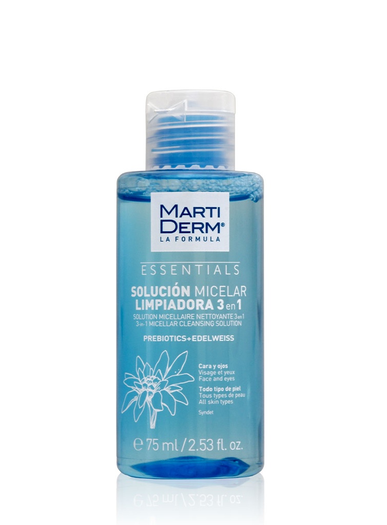 Solución Micelar Limpiadora 3 en 1 Todo Tipo de Piel de 75 ml  