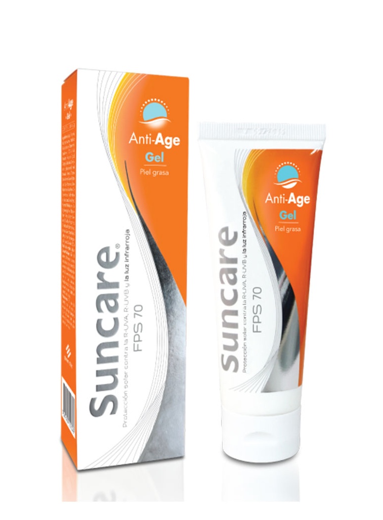 Suncare Gel Anti-Age SPF70 Piel Grasa de 60 gr 