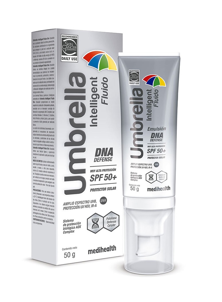 Umbrella Intelligent Fluido SPF50+ DNA Defense de 50 gr