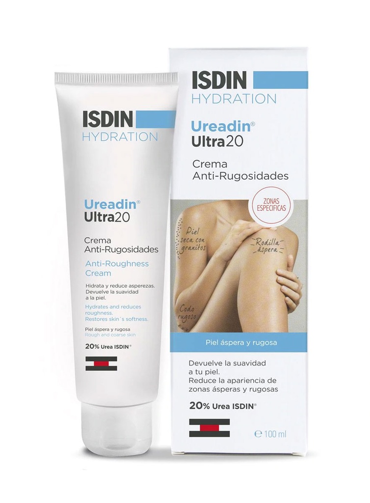 Ureadin Ultra 20 Crema Anti-Rugosidades Piel Áspera de 100 ml  