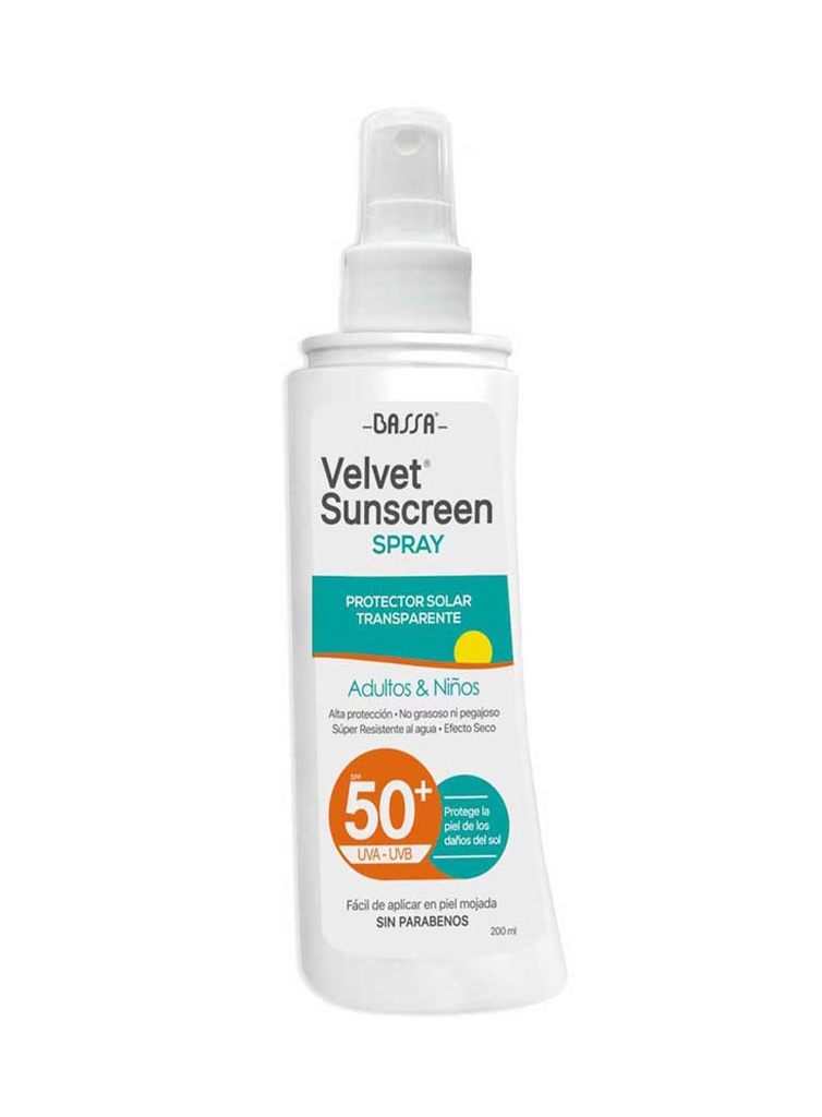 Velvet Sunscreen Spray Toque Seco de 200 ml