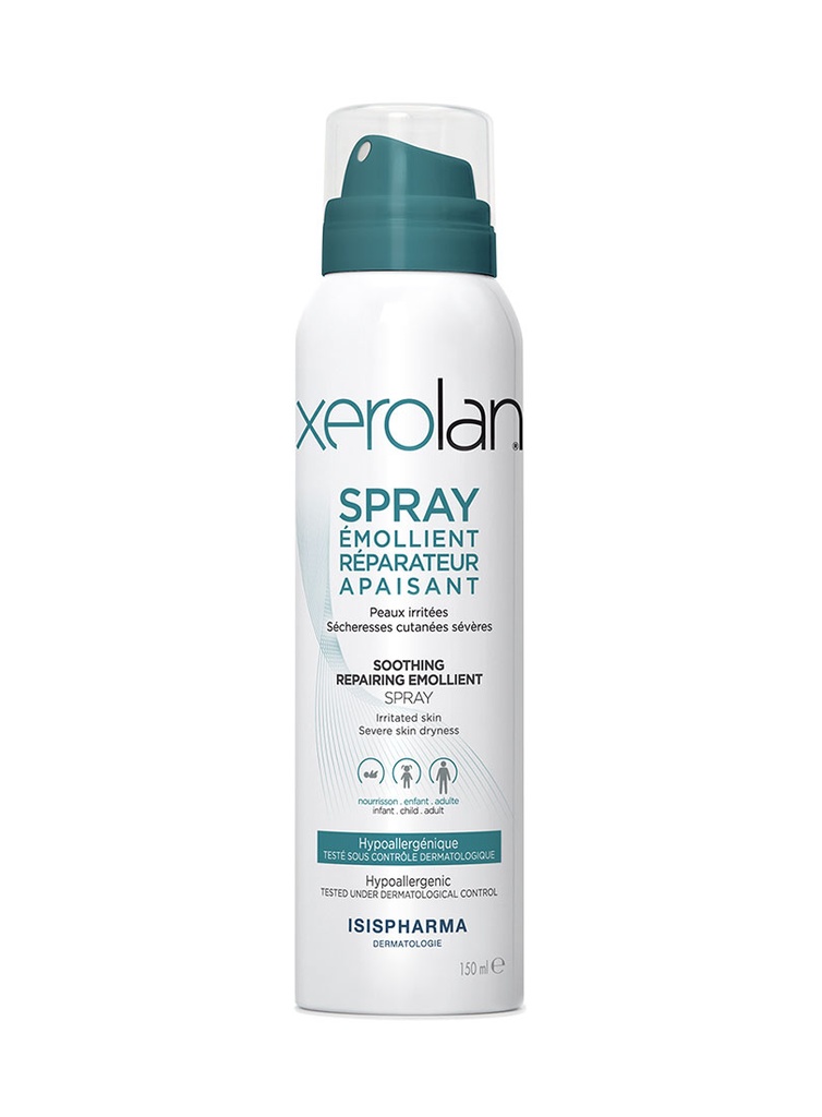 Xerolan Spray Emoliente Reparador Calmante de 150 ml