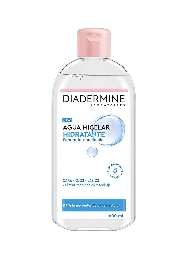 Diadermine Agua Micellar Hidratante de 400 ml