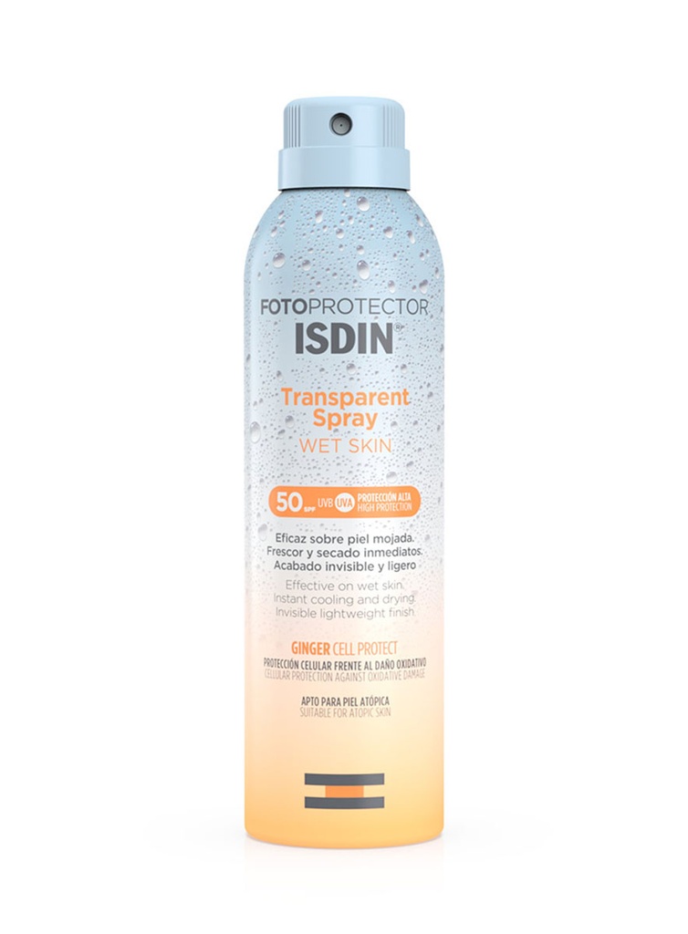 Fotoprotector Transparente Spray Wet Skin SPF50 de 250 ml