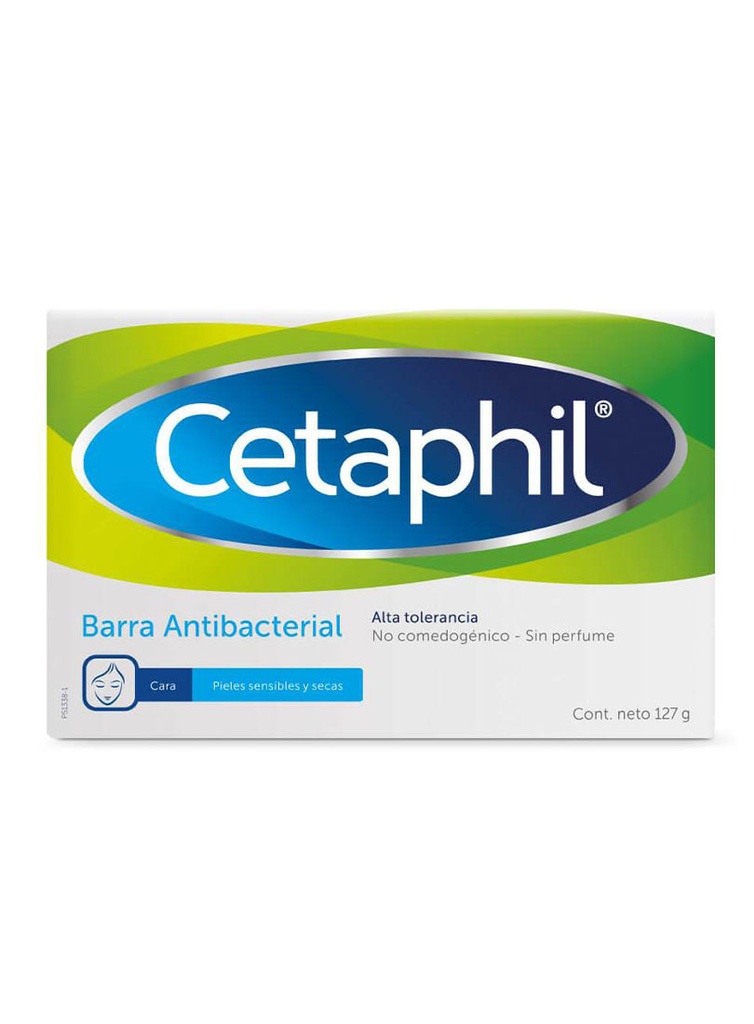 Cetaphil Barra Limpiadora Antibacterial Piel Sensibles y Secas de 127 gr