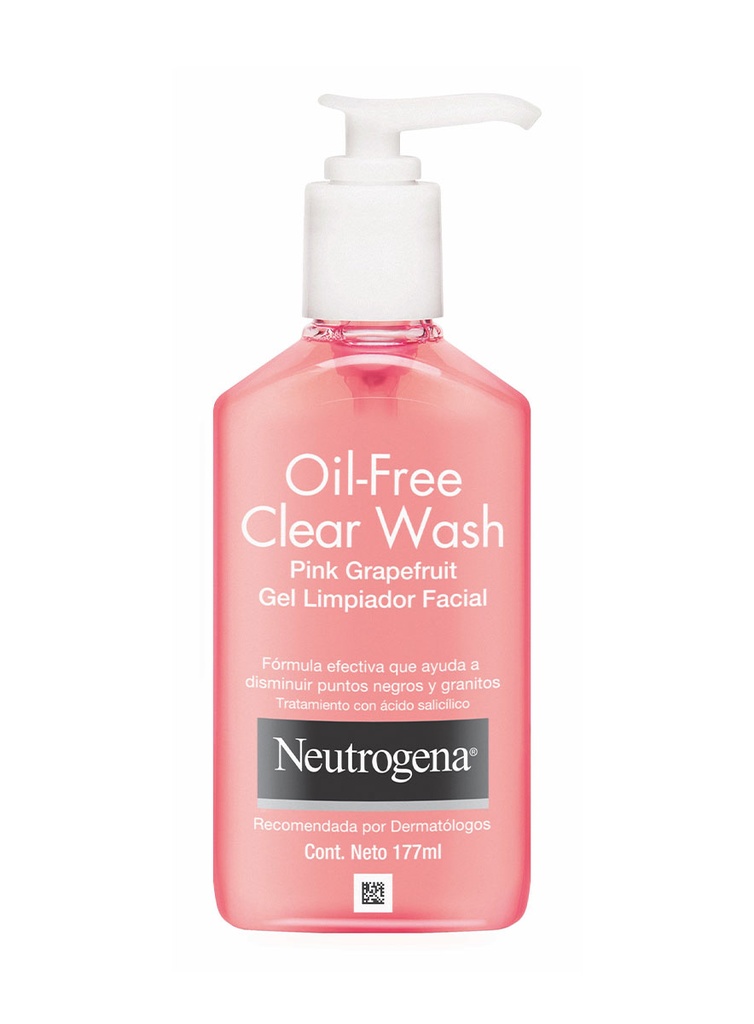 Oil-Free Clear Wash Gel Limpiador de 177 ml