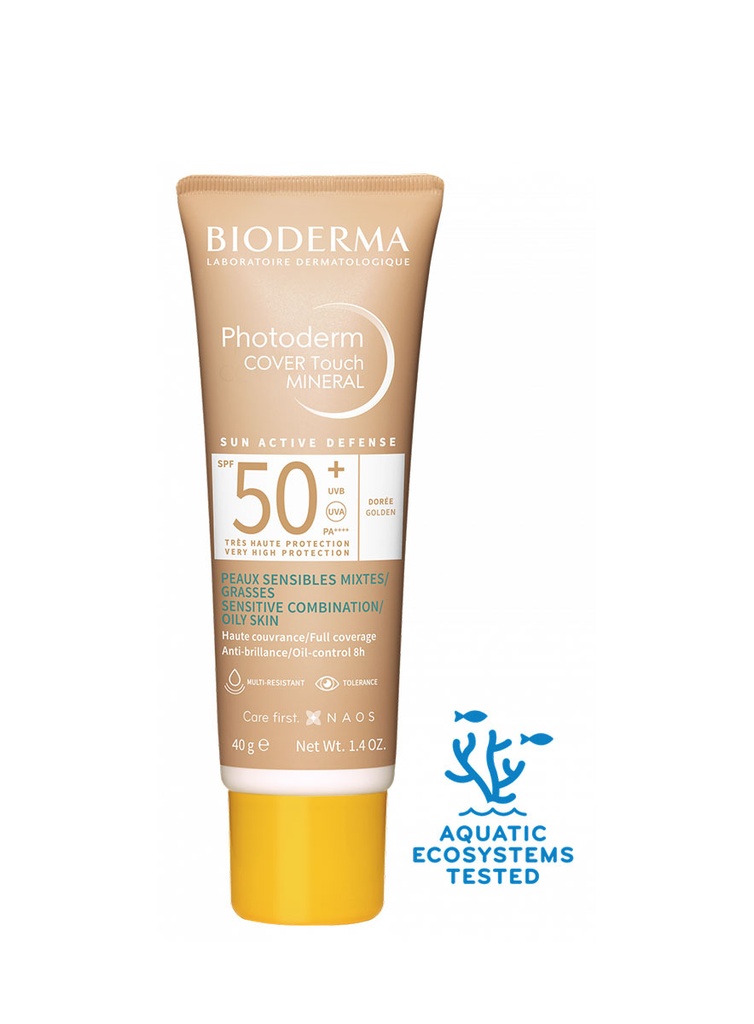 Photoderm Cover Touch SPF 50+ teinte dorée de 40 ml