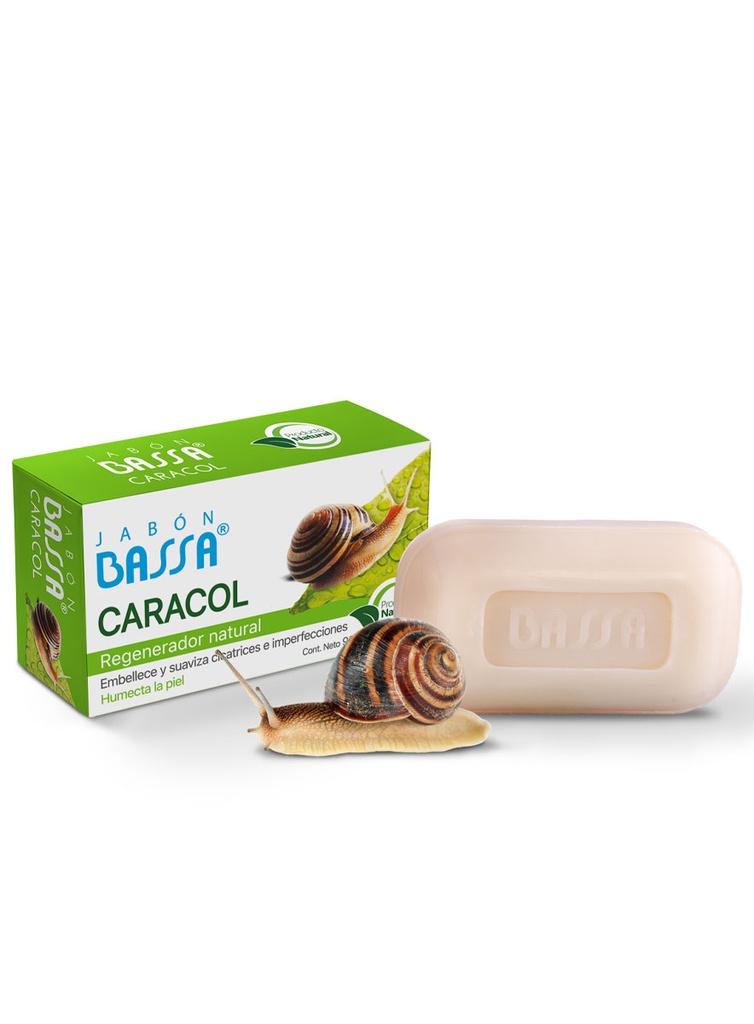 Bassa Jabón Baba de Caracol Regenerador de 90 gr