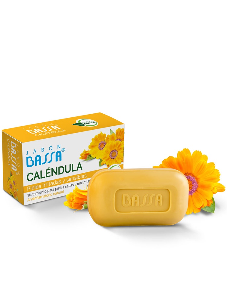 Bassa Jabón Caléndula Pieles Irritadas y Sensibles de 90 gr