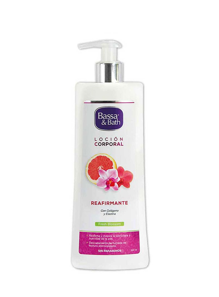 Bassa &amp; Bath Loción Corporal Reafirmante de 300 ml 