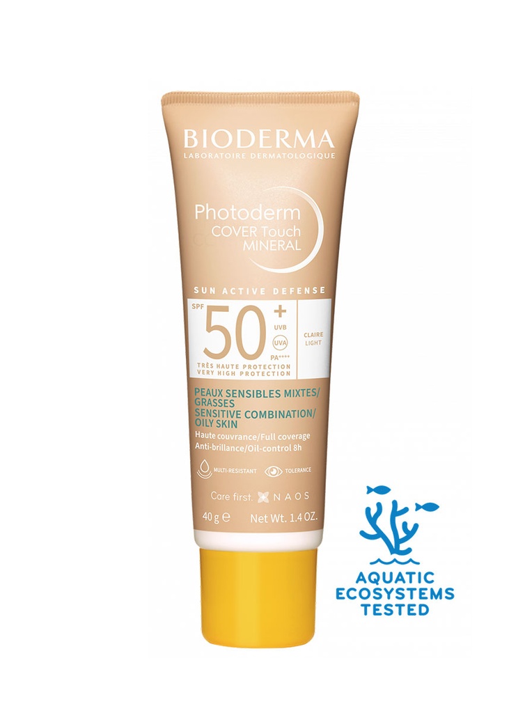 Photoderm Cover Touch SPF 50+ teinte Claire de 40 ml