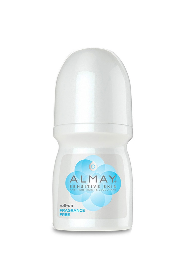 Almay Desodorante y Antitranspirante Sensitive Skin Roll-on de 50 ml
