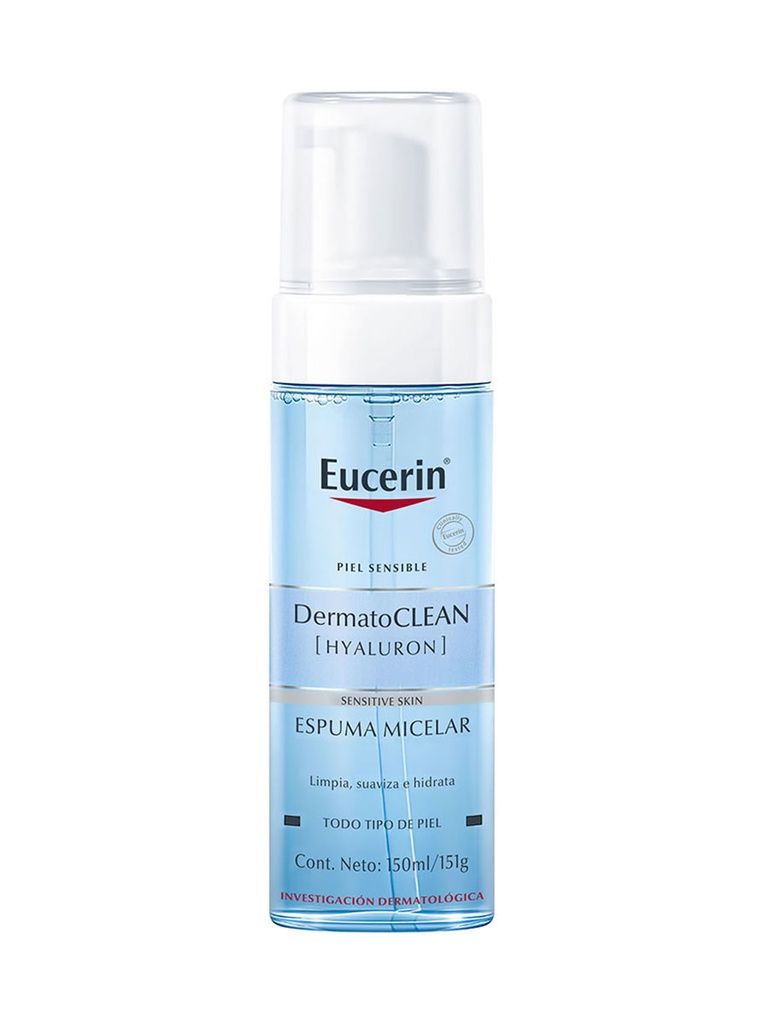 DermatoClean Espuma Micelar Limpiadora Hidratante de 150 ml