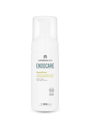 [10100003282] Endocare Aquafoam Limpiador Facial Suave de 125 ml 