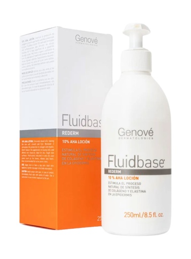 [8423372040023] FluidBase Rederm Loción AHA 10% Piel Seca y Rugosa de 250 ml