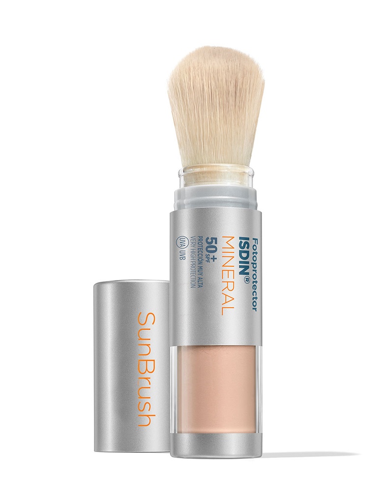 Fotoprotector Sun Brush Mineral Polvo SPF50 de 4 grs