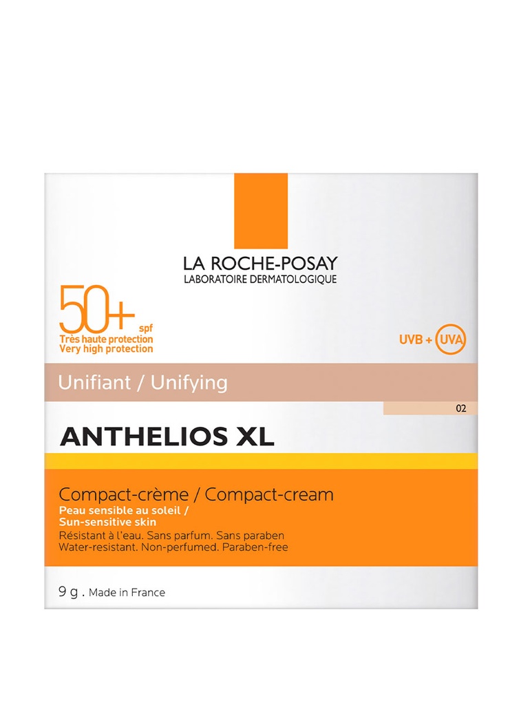 Anthelios Protector Solar Compacto Tono 02 SPF50+ de 9 gr