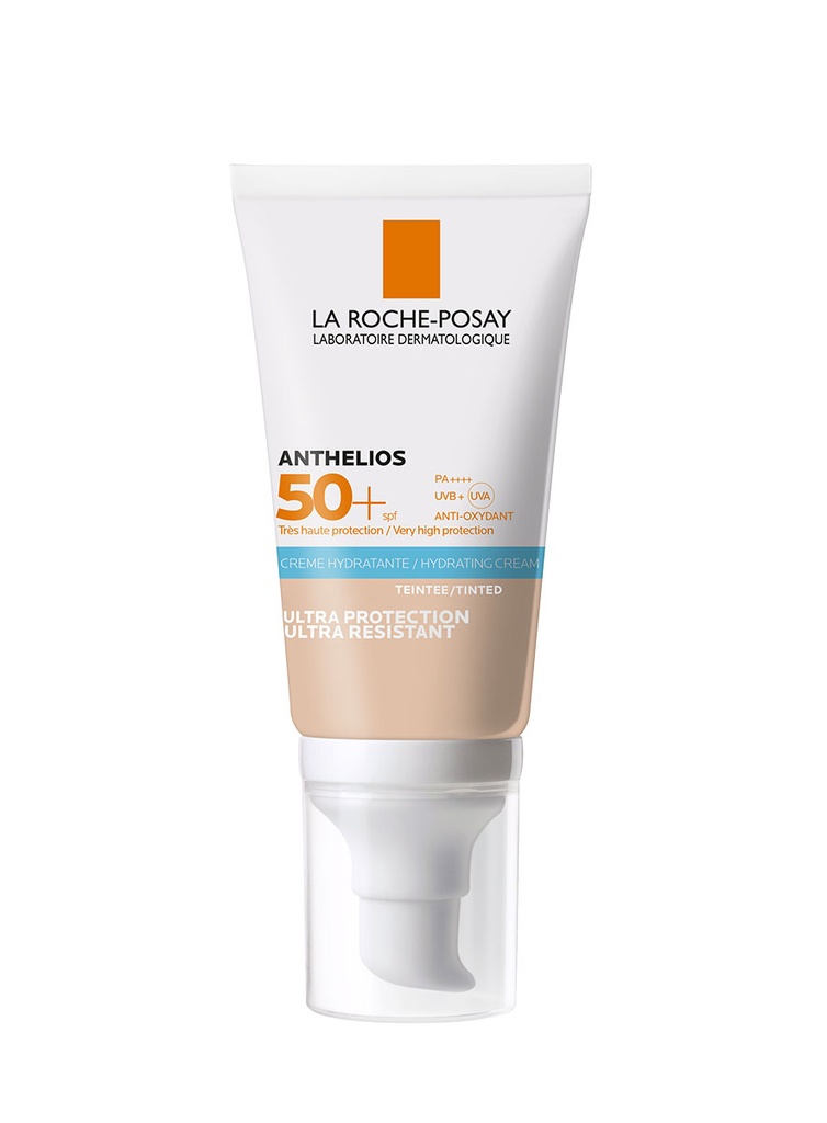 Anthelios Protector Solar Crema Hidratante con Tinte SPF50+ de 50 ml