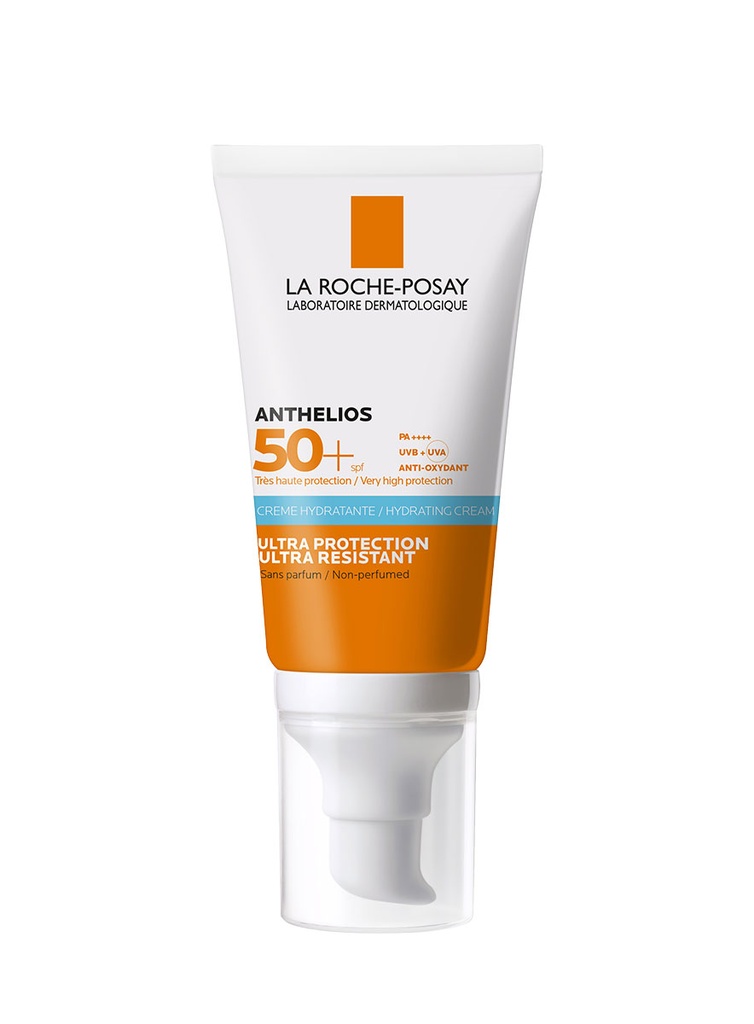 Anthelios Protector Solar Crema Hidratante SPF50+ de 50 ml