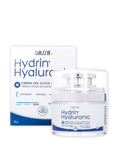 [CON219] Hydrin Hyaluronic Crema de Día Antiedad Pote de 50 gr