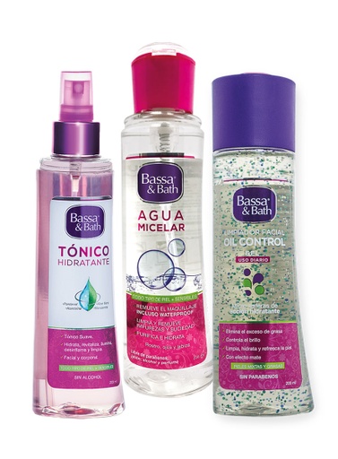 [CON255] Kit Bassa &amp; Bath Pieles Mixtas A Grasas