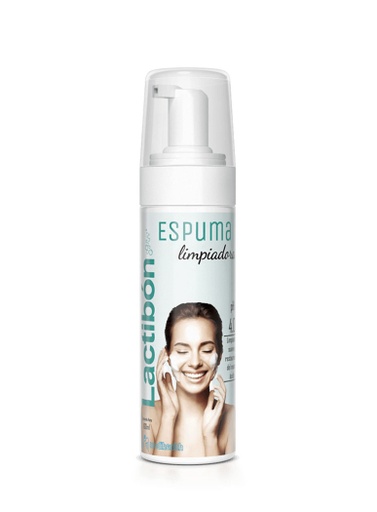[010-001-3480] Lactibon Espuma Limpiadora Suave Facial de 160 ml