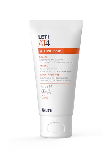 [8431166181333] LetiAT4 Leche Facial Piel Atópica y Seca de 50 ml 