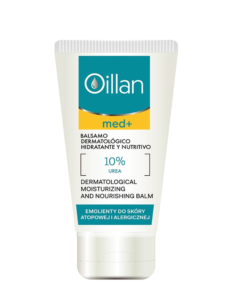 Oillan Med+ Urea 10% Bálsamo Hidratante y Nutritivo de 150 ml