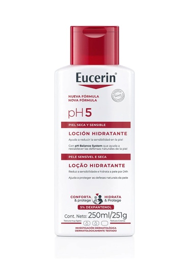 [55250579] Ph5 Eucerin Loción Piel Sensible de 250 ml