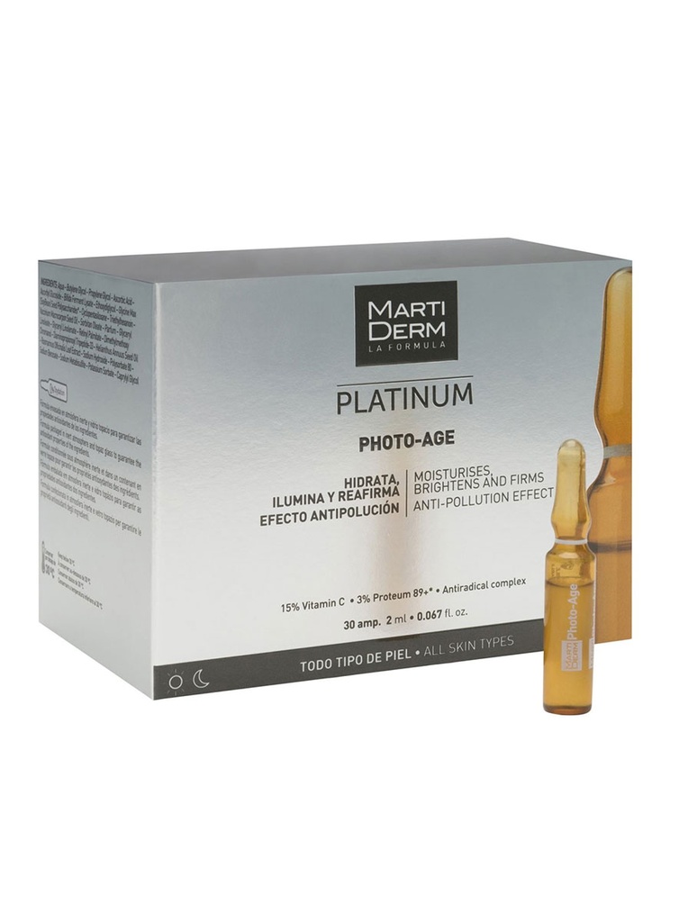 Photo-Age Hidrata Ilumina y Reafirma Caja de 30 Ampollas