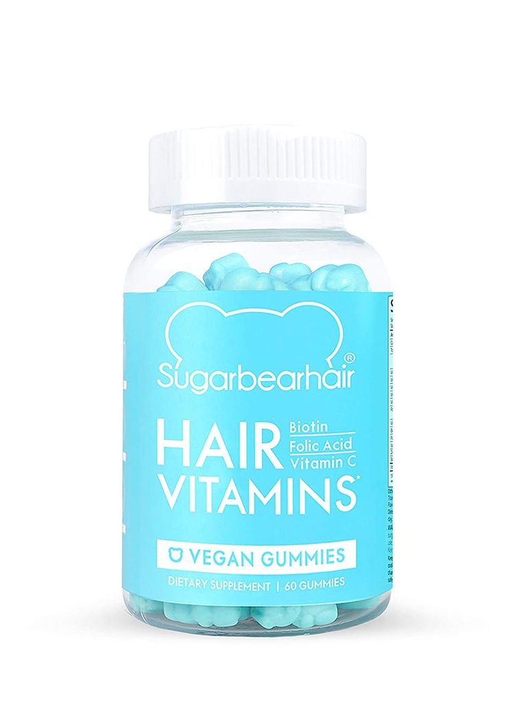 SugarBear Hair Vitaminas Capilares Fortalecedoras de 60 und