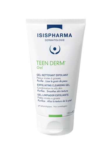 [175204] Teen Derm Gel Limpiador Exfoliante de 150 ml 