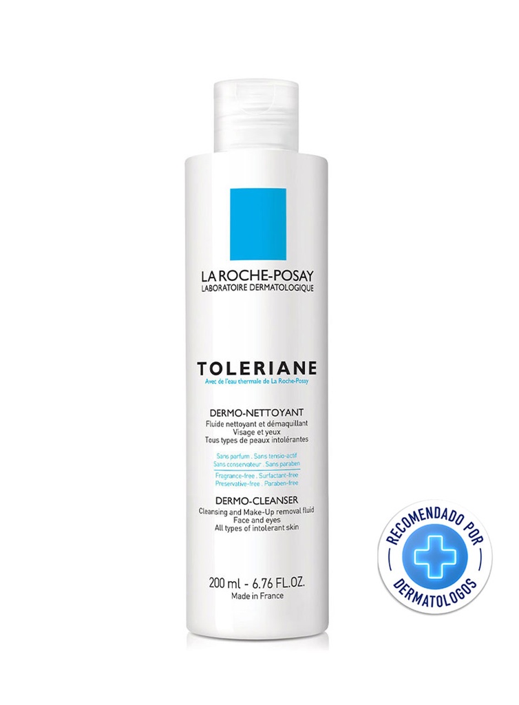 Toleriane Dermolimpiador Desmaquillante Piel Sensible de 200 ml