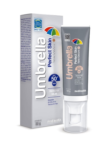 [010-001-3626] Umbrella Perfect Skin SPF50+ Tono Oscuro de 50 gr