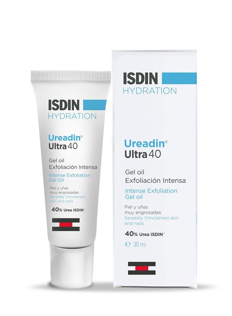 Ureadin Ultra 40 Gel Oil Exfoliación Intensa Piel y Uñas de 30 ml