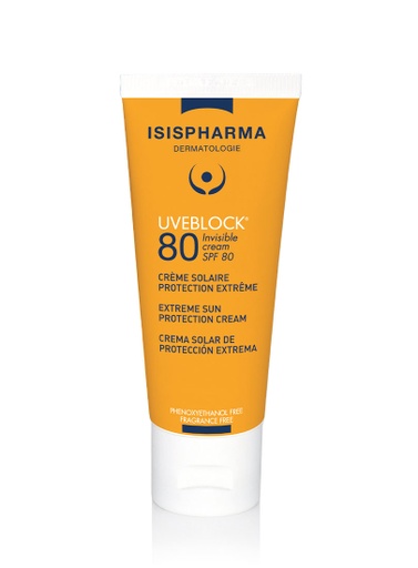 [174999] Uveblock Protector Solar Crema Invisible SPF 80 de 40 ml