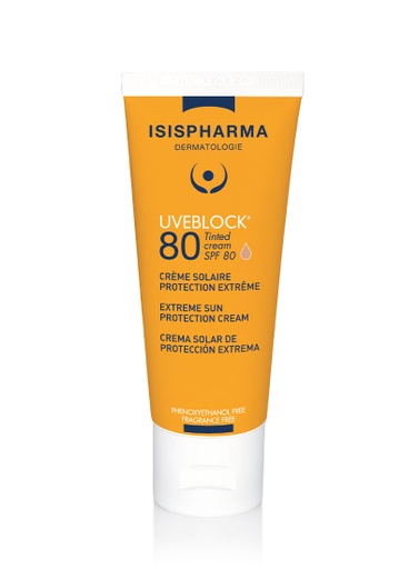 [175000] Uveblock Protector Solar Crema Tinte SPF 80 de 40 ml 