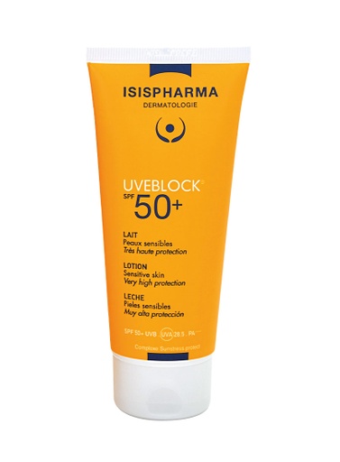 [276399] Uveblock Protector Solar Loción SPF 50+ de 100 ml 
