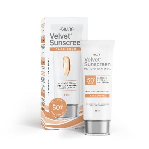 [CON232] Velvet Sunscreen Gel Face Color de 50 ml 