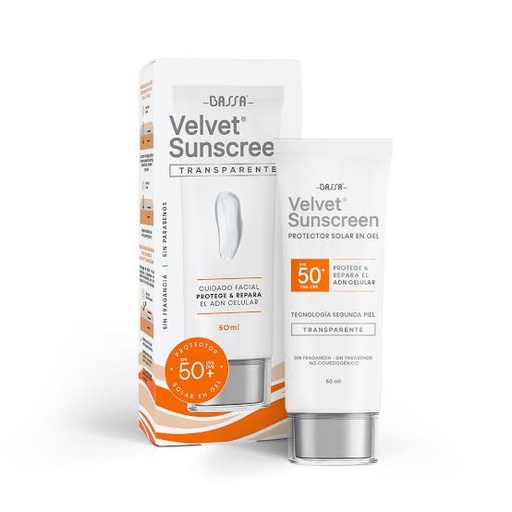 [CON231] Velvet Sunscreen Gel Transparente de 50 ml