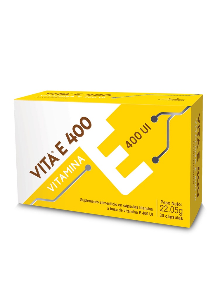 Vita E 400 Ui Caja de 50 Capsulas Blandas 