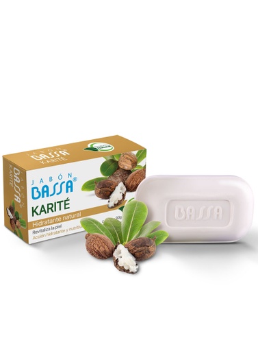[CON064] Bassa Jabón Karité Hidratante de 90 gr
