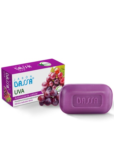 [CON146] Bassa Jabón Uva Antioxidante Celular de 90 gr
