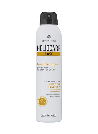 [10100005214] Heliocare 360 Invisible Spray SPF50+ de 200 ml