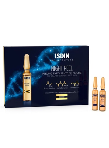 [8429420136472] Isdinceutics Nigth Peel Peeling Exfoliante de Noche X 10 ampollas de 2 ml