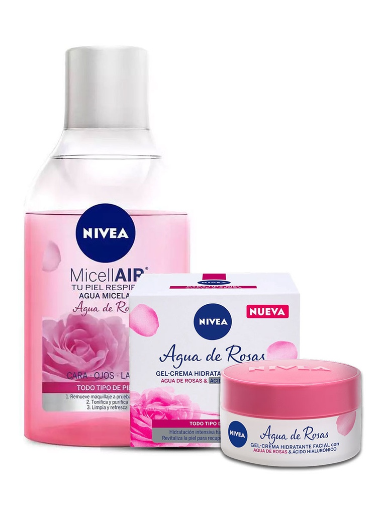 Nivea MicellAIR Agua Rosas + de Rosas | Dermashop