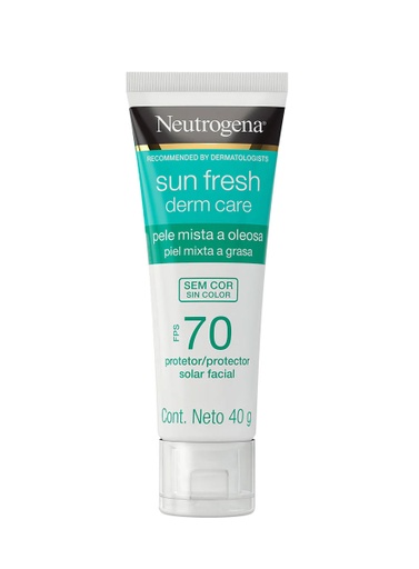 [7891010253196] Sun Fresh Derm Care SPF70 Piel Mixta a Grasa con Niacinamida de 40 gr