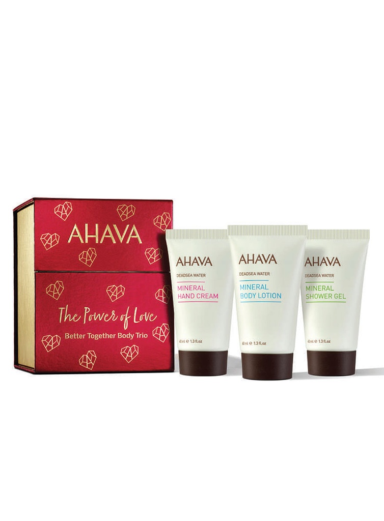 Kit Ahava Better Together Body Trio de 40 ml
