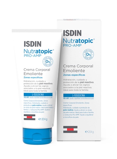 [8429420105959] Nutratopic Pro-Amp Crema Corporal Emoliente de 204 gr